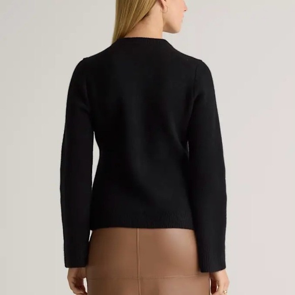 NWT! QUINCE Mongolian Cashmere
Structured Cardigan Sweater | Black | Size XS - Picture 9 of 11